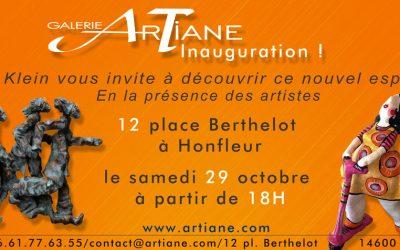 La date d’inauguration de la galerie ArTiane se rapproche