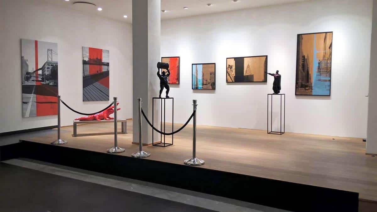 Richard Orlinski Wild Kong - Galerie Art Toison d'Or - Bruxelles - Artiane