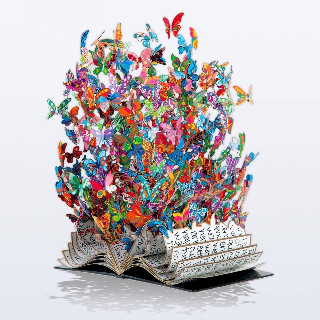 David Kracov Art (14 Sculptures Murales) dont Book of Life