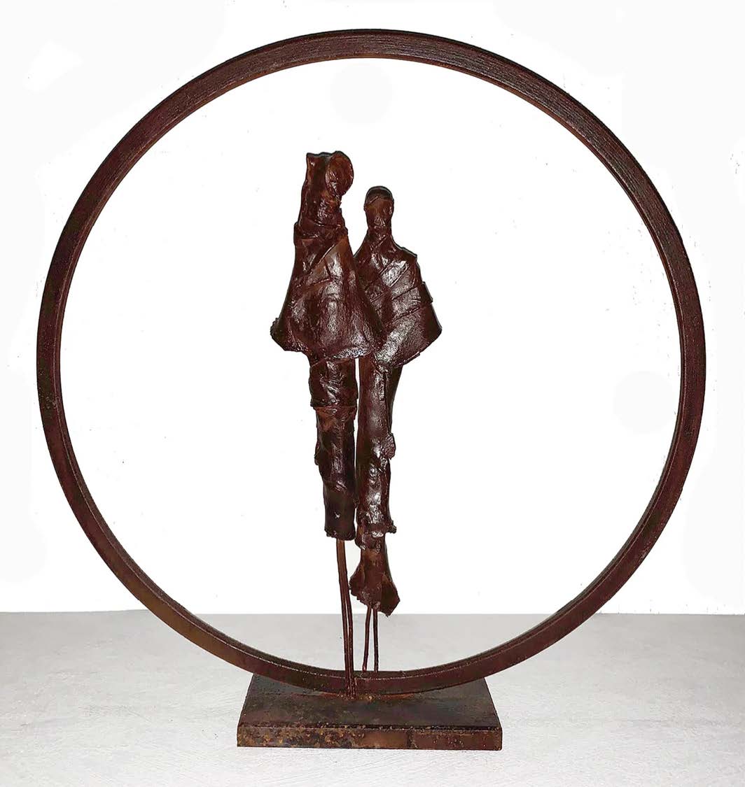 Sculpture humaniste - Gardiens spirtuels de JP Batret